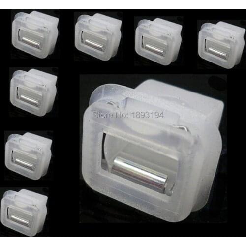 20Pcs Door Card Insert Trim Grommet Clips Inlay Wood Strip 51417001629 For Bmw E39 E38