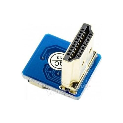 HDMI Adapter for DIY HDMI Cable Vertical/Right-angle Connector