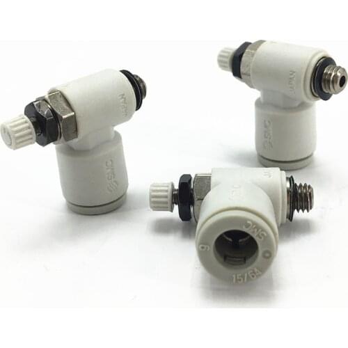 AS1211F-M3-04 AS1211F-M3-06 AS1211F-M5-04 AS1211F-M5-06 AS ASL6-01 Speed Controller One-touch Fitting Elbow Universal Type