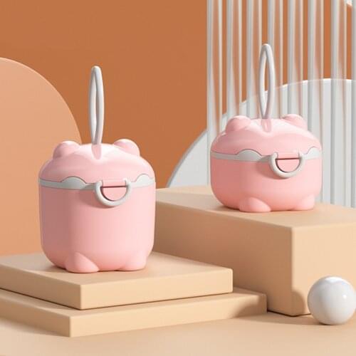 Baby Formula Dispenser Portable Milk Powder Dispenser Snack Box Food Storage Container for Travel Bedroom Outdoor Essentials