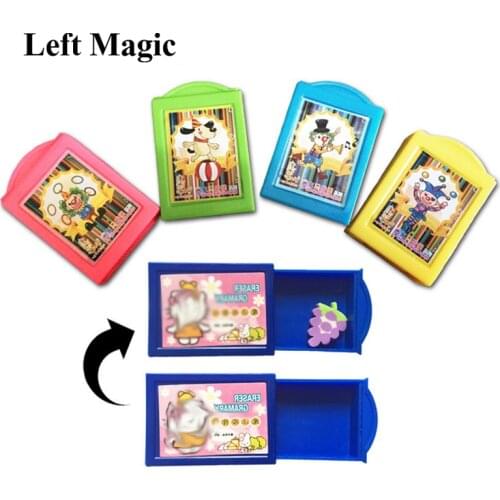Magic Eraser Drawer Box Magic Tricks Surprise Box Close Up Street Stage For Kids Puzzle Toys Illusion Accessories