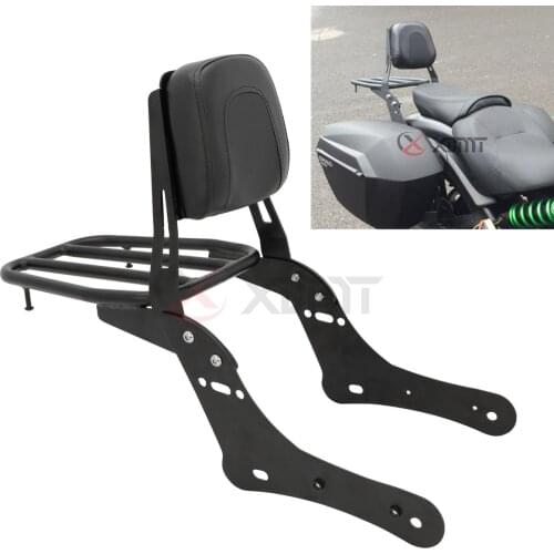 Motorcycle Backrest Sissy Bar Luggage Rack For Kawasaki Vulcan 650 S EN650 VN650 S650 2015 2016 2017 2018 2019 2020 2021
