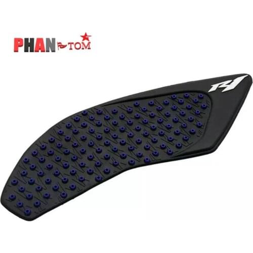Motorcycle Anti Slip Decals Sticker 3M Traction Tank Pad Side Gas Knee Grip Pads For Yamaha YZF-R1 2015 2016 2017 R1