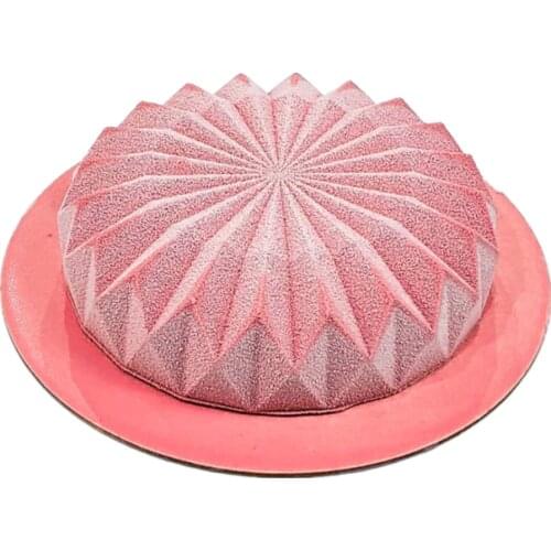 3D Silicone Mousse Cake Mold Baking Pan Dessert Mould Food Grade Forms Birthday Christmas Decorating Tool Bake Pastry Pan