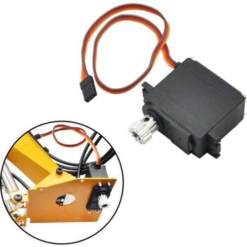 Upgrade Rotation Gearbox With Metal Gear For Huina 1580 Hydraulic Excavator 1/14 RC Excavator Parts