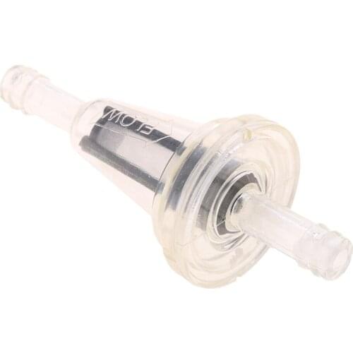 Universal Motorcycle Petrol Inline Fuel Filter For 8mm 5/16" Pipes