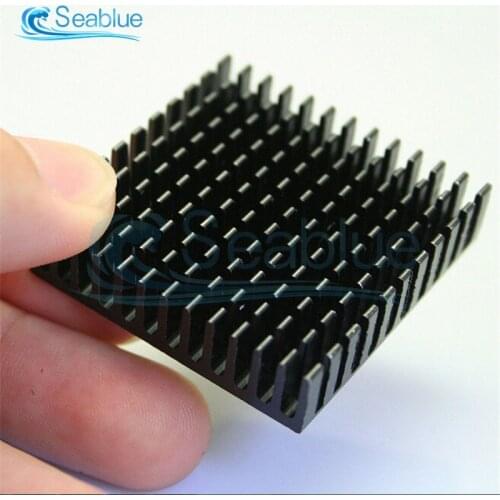 1Pcs 40x40x11mm Aluminum Heatsink Heat Sink Radiator Cooling cooler for Electronic Chip IC LED With Thermal Conductive Tap