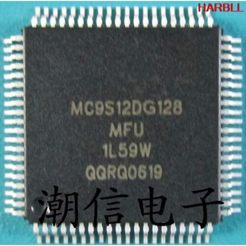 10Pcs MC9S12DG128MFU-1L59W"QFP-80" New