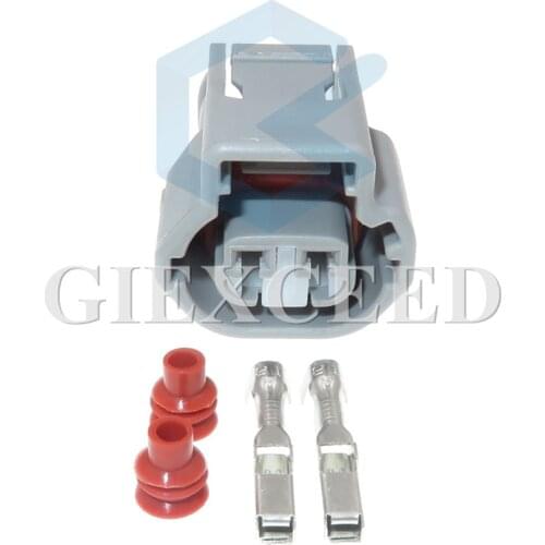 2 Sets 2 Pin 7283-4421 Waterproof Female Sealed Socket Electrical Automotive PlugFor Toyota Connector