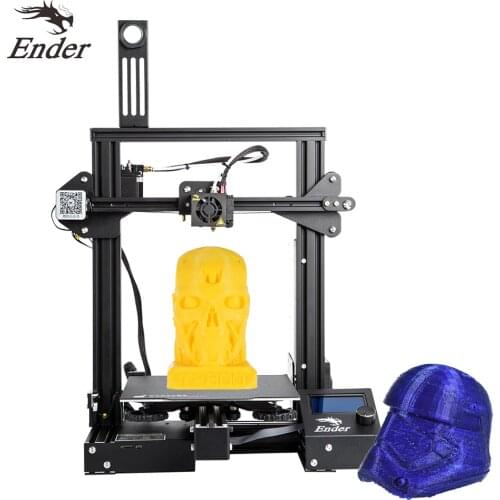 CREALITY 3D Ender 3 Pro 3D Printer impresora 3d 3d printer kit 3d print 3d drucker Well DIY KIT 220 * 220 * 250mm with Resume