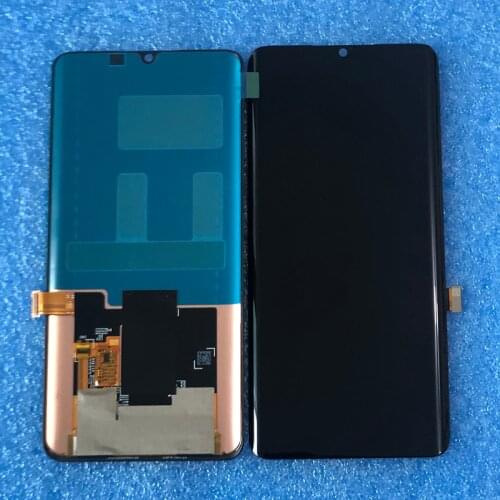 6.47" Original For Xiaomi Mi Note 10 Lite LCD Screen Display+Touch Panel Digitizer For Xiaomi Note 10 Lite M2002F4LG M1910F4G