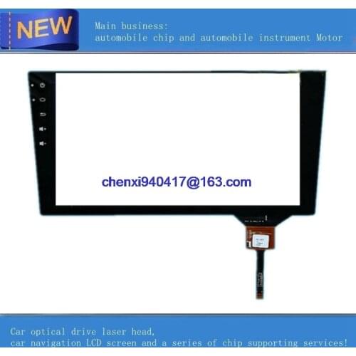 Free shipping 9" inch Capacitive touch screen with 6PIN 12PIN for Renault kagar 2018 DVD Touch screen digitizer glass Repair