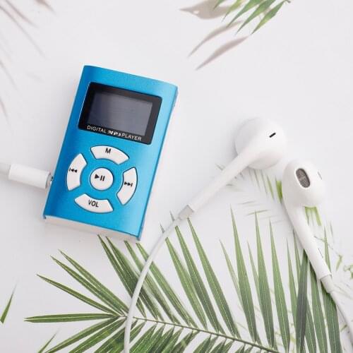Digital Mini Mp3 Hifi USB MP3 Music Player LCD Screen Support 2GB Micro SD TF Card Sports Fitness Running MP3 Music Player