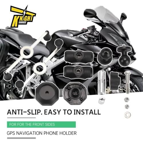 Navigation Phone Holder For HONDA VFR 800 VTEC 800F VFR 1200F DCT CBR 600 F4I CBR600RR Motorcycle Accessories GPS Frame Bracket
