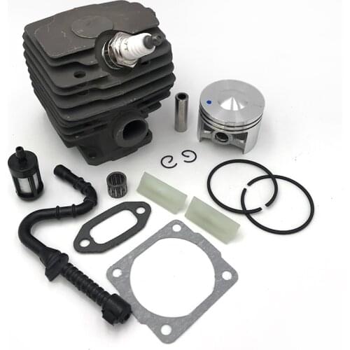 46mm Cylinder Piston Gasket Kit For Stihl 028 028AV 028 SUPER Q W WB Wood Boss Chainsaw 1118 020 1203 Bar Fuel Line Filter