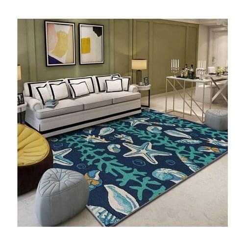 Nordic Contracted And Contemporary Geometric Design 3D Printing Cushion Antiskid Kitchen Carpet Sofa Tea Table Mat Bedside Rug