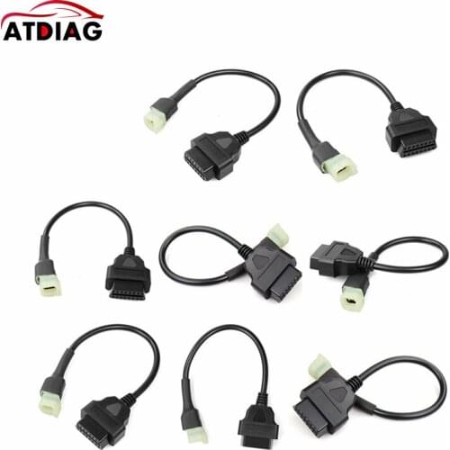 Original ALL model cables For Motorcycle Motobike OBD2 Connector For YAMAHA 3pin 4pin 6pin For HONDA Moto OBD Extension cable