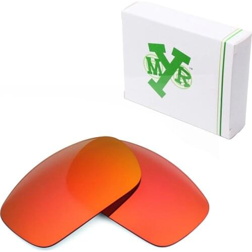 Mryok POLARIZED Replacement Lenses for Oakley X Squared X-Metal Sunglasses Fire Red