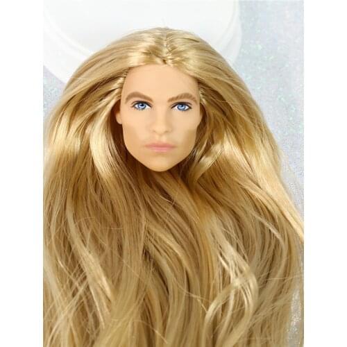 Rare Global limited Edition Doll Toy Head Prince Doll Head Boy DIY Dressing Hair Toys Favorite Collection Prince Doll Head