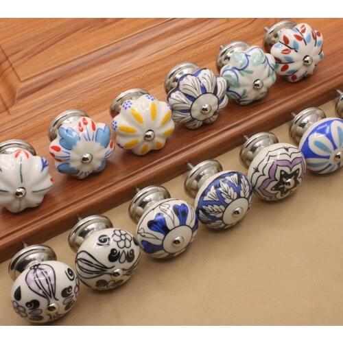 New Arrival Cabinet Handles and Knobs Cabinet Pulls High Quality Furniture Ceramic Knobs
