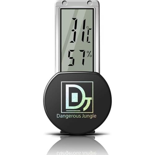 Digital Electronic Temperature Humidity Meters Gauge Indoor Thermometer Hygrometer LCD Display for Humidors Greenhouse Terrarium