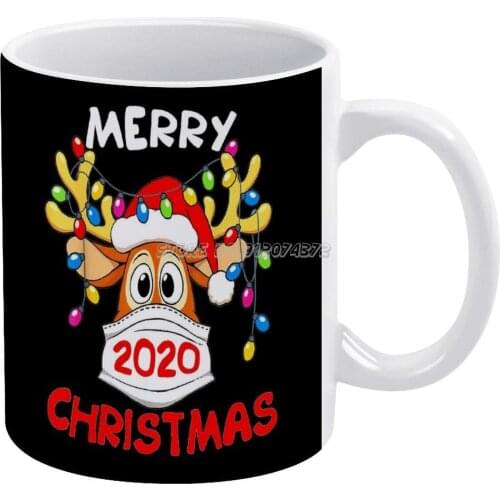 In Mask Shirt Funny Merry Coffee Mugs 330ml Creative Travel Mug and Cup Office Drinkware Mugs Tazza Drink Up Pajama Pants Decora