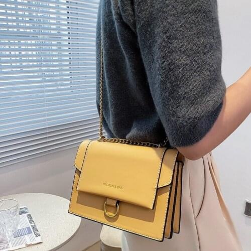 Women Pu Leather Shoulder Bag High Quality Fashion Designer Ladies Handbags Purse Casual Female Crossbody Messenger Bags