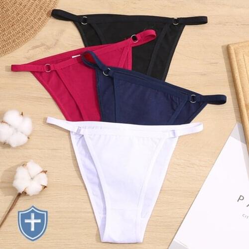 Women Cotton Panties Big Size M-2XL Sexy Low Waist Briefs Women Breathable Underwear Female Underpants Girls Intimates Lingerie