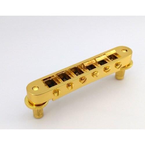 Tune-O-Matic Guitar Bridge Nashville Type Gold For Lespaul