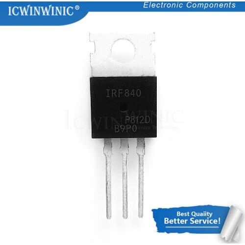 10piece IRF840 IRF840PBF TO220 TO-220 New original In Stock