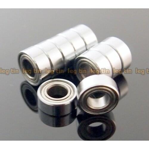 [100 pcs] 5x10x4 mm MR105ZZ 5*10*4 Metal Shielded Ball Bearing Bearings