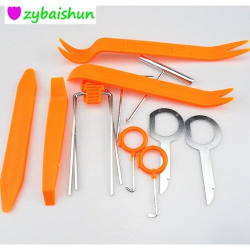 12 pieces of PCS Car Radio Sound Door Clip Panel Removal Tool for Jeep Grand Cherokee/Compass/Commander/Wrangler/Rubicon/SAHALA