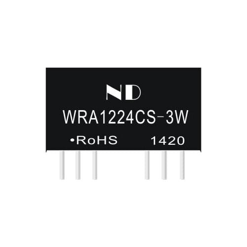 2PCS/LOTDCDC booster module 12 v positive negative 24 v DC- DC isolation module WRA1224CS- 3 w