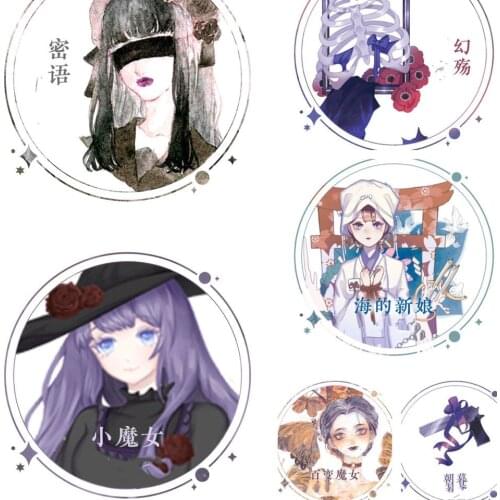 7 Designs Magic Girls Special Oil Washi Tapes Bullet Journal Masking Tape Adhesive Tape DIY Scrapbooking Washi Stickers