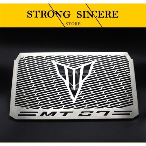 For Yamaha MT07 MT 07 MT-07 2014-2017 Motorcycle Accessories Radiator Grille Guard Cover Protector