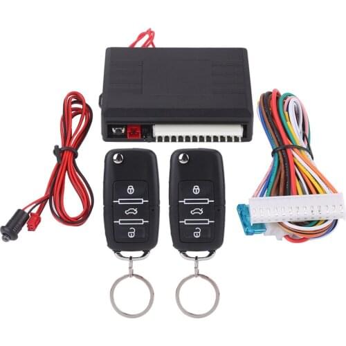 Car Universal Door Lock Locking Keyless Entry System Remote Central Control Kit with Remote Controller