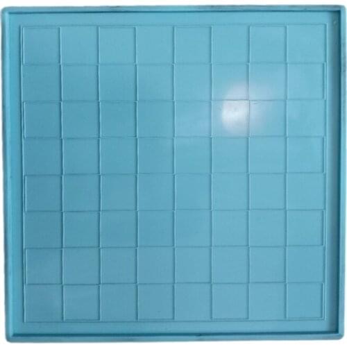 D2TD Crystal Epoxy Resin Mold Chess Board Casting Silicone Mould DIY Crafts Making