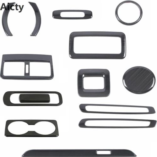 For Mazda Cx30 Cx-30 2020 2021 Stainless Steel Interior Water Cover Holder Trim Rear Trunk Lid Button Frame Accessories 10pcs