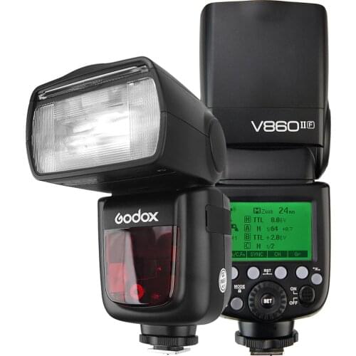 Godox VING V860IIF TTL Li-ion Camera Flash Master & Slave Flash Speedite 2.4G Wireless X System 1/8000s HSS GN60 for Fuji Camera