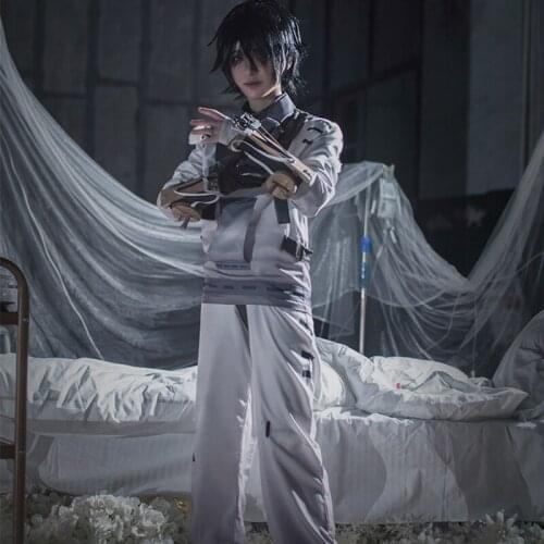 Game Identity V Patient Emir Cosplay Costume Fancy Suit Full Set Top Pants Amir Cosplay Hallween Carnival Uniforms Custom Made