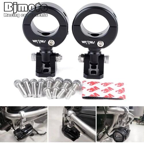 20MM - 32MM Motorcycle Accessories Headlight Mount Bracket Spotlight Stand Support Extension Fixed Lamp Holder 21MM 22MM 28MM