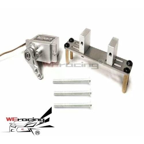 Upgraded Metal Servo Fixed Mount Bracket Kit Parts for Wpl Rc Truck RC Car B14 B16 B36 C24 C34 4WD 6WD sories Accessories