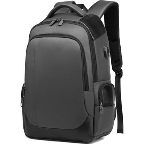Men Travel Backpack Large Capacity Bag with USB Charging Port Laptop Rucksack ZJ55