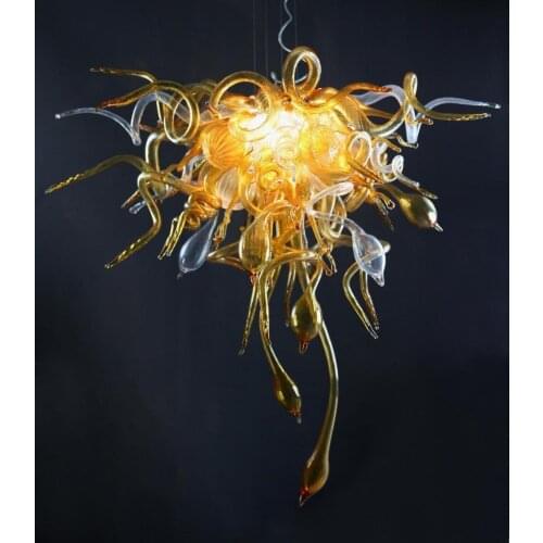 Fancy Unique Design Bar Store Decor LED Blown GLass Chandeliers Chihuly Chandelier light Fixture