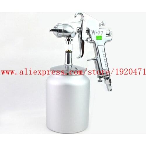 Original Professional W-77 Spray Gun 2.0/2.5/3.0mm 1000ml Auto Car Coating Paint Gun Furniture Paint Gun Sprayer