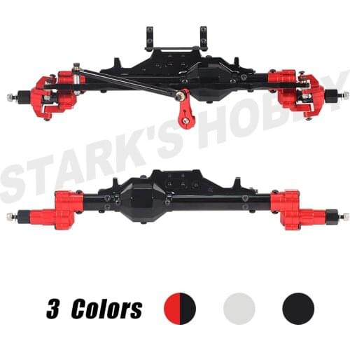 Aluminum Alloy Portal Front Rear Axle for 1/10 RC Crawler Axial CAPRA Trail Buggy 03004 WRAITH 90018 RR10 90048 03016