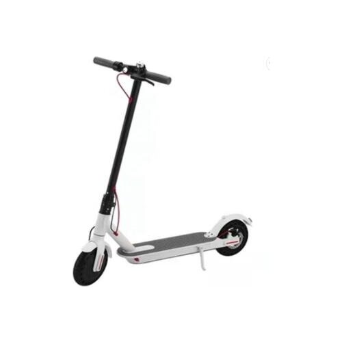 Durable Using Various Battery 4400mAH 500w Aluminium Alloy White/Black 2 Wheel Electric Scooter Adult