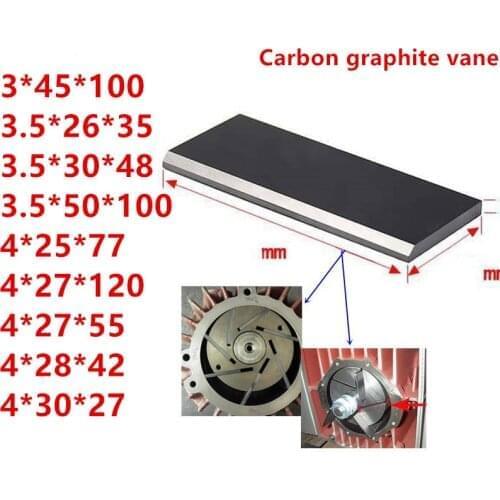 All models vacuum pump carbon vanes graphite vane,graphite blade