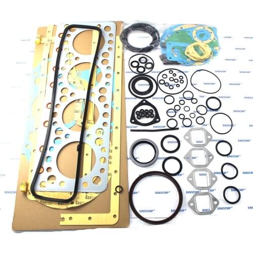 4D120 Engine Overhaul Gasket Kit For Komatsu Bulldozer Engine Cylinder Head Repair Parts