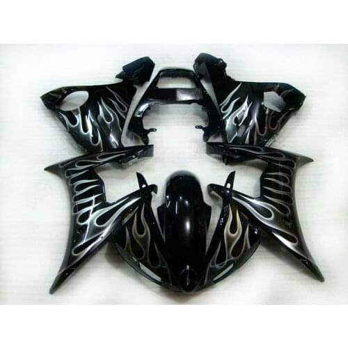 ABS Bodywork Fairing For YAMAHA YZF-600 R6 03 04 2003 2004 (15) [CK34]